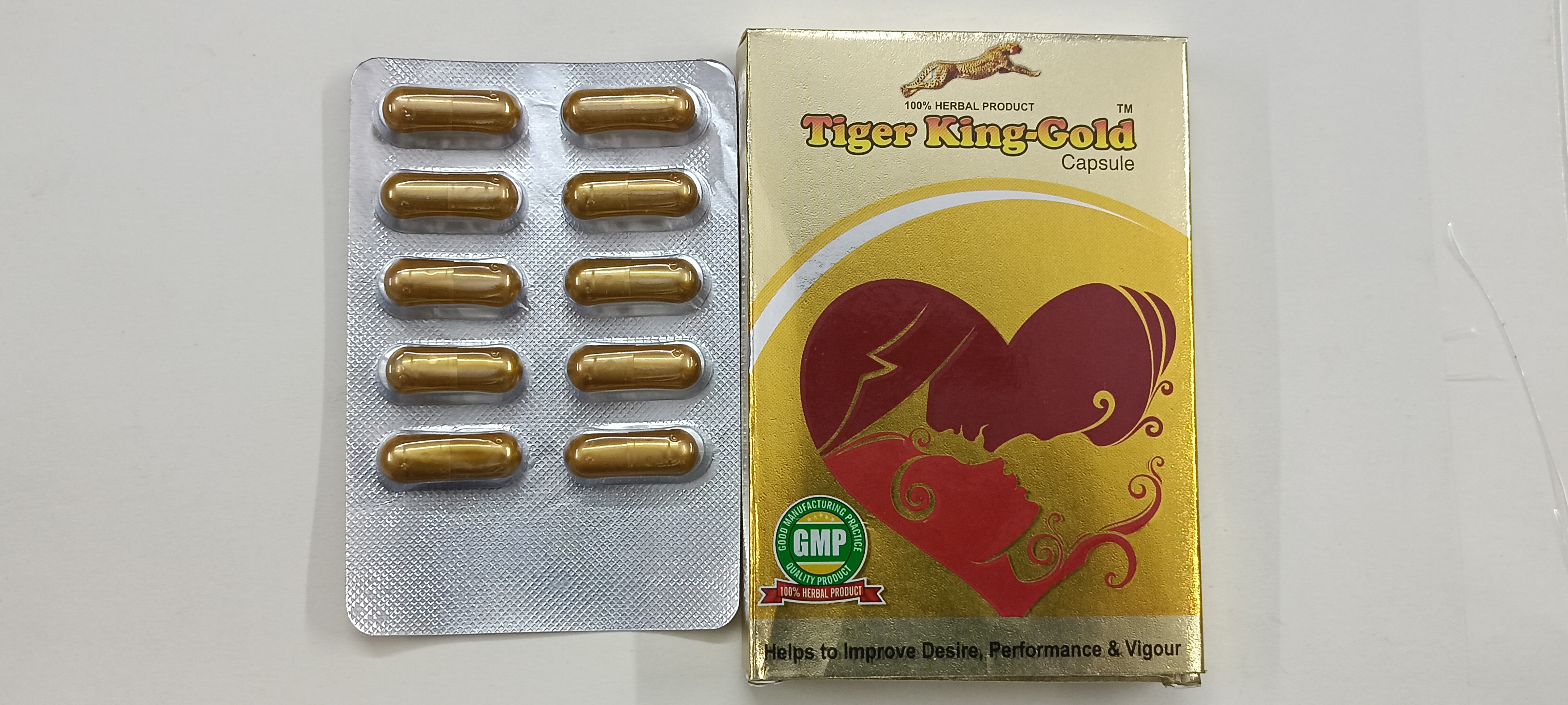Tiger King Gold Capsule
