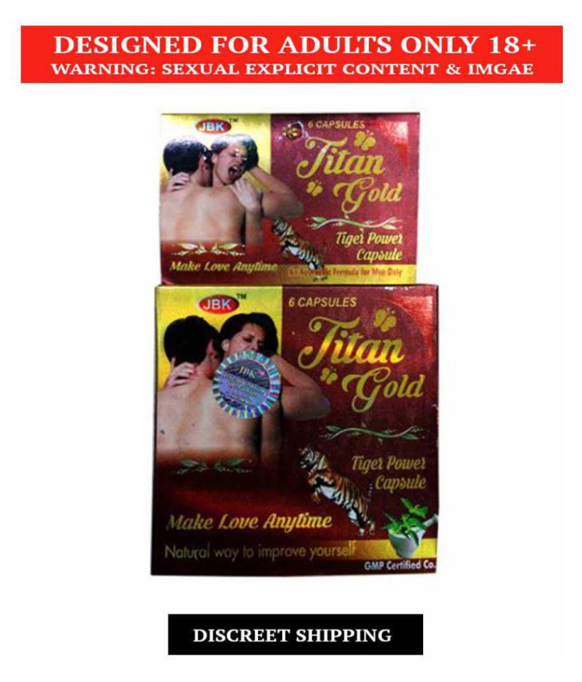 Titan Gold Tiger Power Capsule