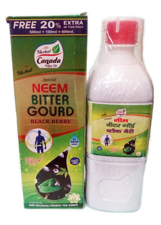 Neem Bitter Gourd Black Berry From Herbal Canada