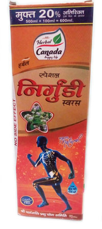 Nirgundi Swaras From Herbal Canada