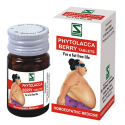 Phytolacca Berry Tablets From Dr Willmar Schwable India pvt ltd