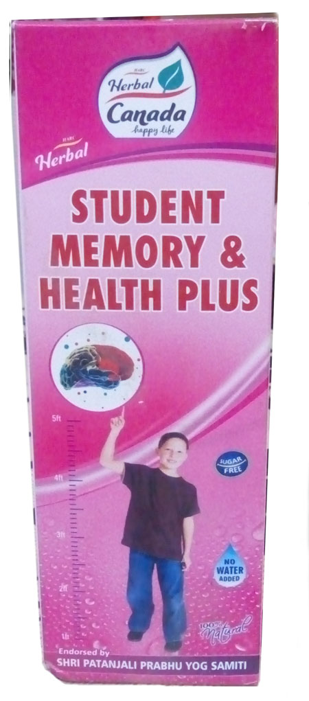 Student Memory & Health plus from Herbal Canada