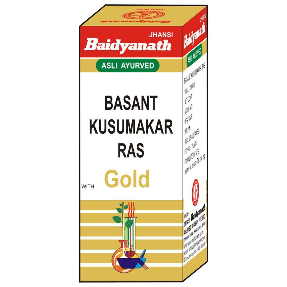 Baidyanath Basant Kusumakar Ras (Swarna Moti Yukta)